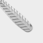 Набор вилок столовых Доляна «Колосок», h=19 см, 6 шт., нержавеющая сталь, серебристый - Фото 3