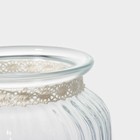 Банка для сыпучих продуктов Доляна «Морская звезда», 600 мл, 11×19 см, с керамической крышкой, стекло, прозрачная - Фото 6
