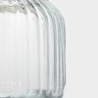Банка стеклянная для сыпучих продуктов с керамической крышкой Доляна «Морская звезда», 600 мл, 11×19 см - фото 4440732