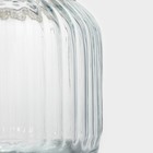 Банка для сыпучих продуктов Доляна «Морская звезда», 600 мл, 11×19 см, с керамической крышкой, стекло, прозрачная - Фото 7