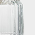 Банка стеклянная для сыпучих продуктов с керамической крышкой Доляна «Варенье», 250 мл, 8×13 см - фото 4440780