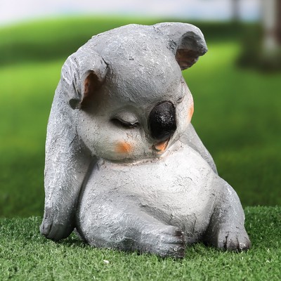 Садовая фигура "Малыш коала" 18х16х18см