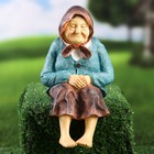 Садовая фигура "Бабушка" 11х13х20см - Фото 1