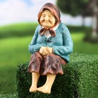 Садовая фигура "Бабушка" 11х13х20см - Фото 3