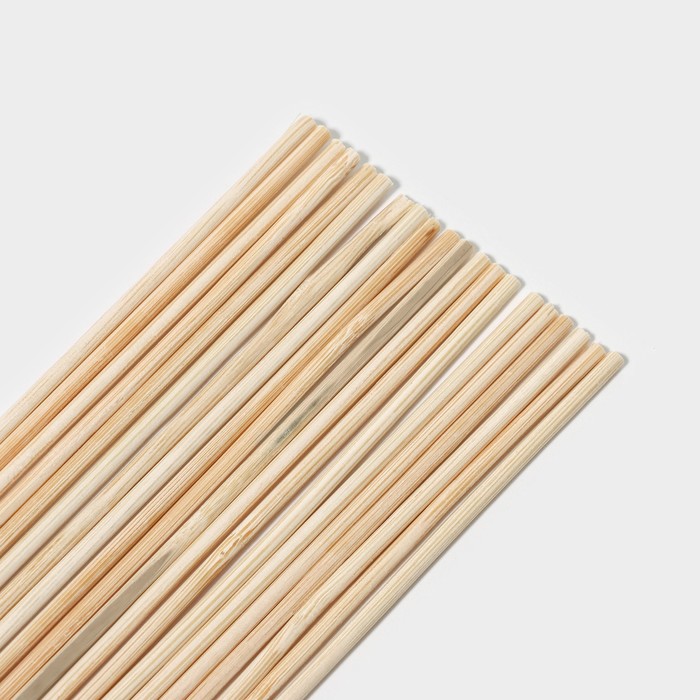 Набор деревянных палочек-дюбелей для кондитерских изделий Доляна, 20 шт, 15 см, d=2 мм - фото 1886057328
