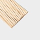 Набор деревянных палочек-дюбелей для кондитерских изделий Доляна, 20 шт, 15 см, d=2 мм - Фото 4