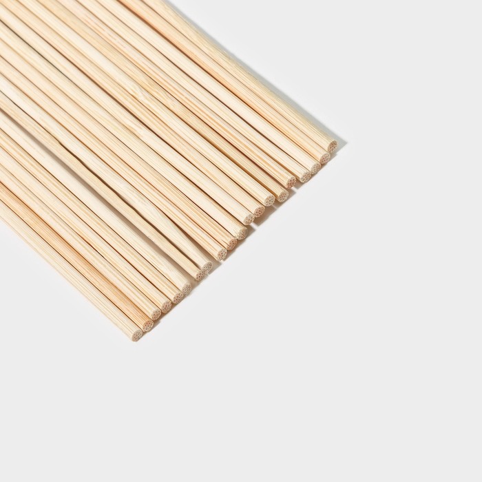 Набор деревянных палочек-дюбелей для кондитерских изделий Доляна, 20 шт, 15 см, d=2 мм - фото 1886057329