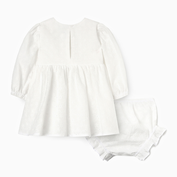 Комплект (Блузка и шорты) для девочки MINAKU цвет белый, рост 80-86 см