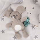 Подвеска музыкальная на кроватку/коляску Крошка Я «Малыш Коала», с пищалкой, от 3 мес. - Фото 9