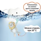 Подвеска музыкальная на кроватку/коляску Крошка Я «Львенок Леон», с пищалкой, от 3 мес. - Фото 4