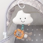 Подвеска музыкальная на кроватку/коляску Крошка Я «Львенок Леон», с пищалкой, от 3 мес. - Фото 7