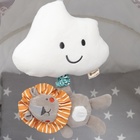 Подвеска музыкальная на кроватку/коляску Крошка Я «Львенок Леон», с пищалкой, от 3 мес. - Фото 8