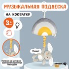 Подвеска музыкальная на кроватку/коляску Крошка Я «Зайка Бонни», с пищалкой, от 3 мес. - Фото 18