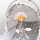 Подвеска музыкальная на кроватку/коляску Крошка Я «Зайка Бонни», с пищалкой, от 3 мес. - Фото 7