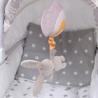 Подвеска музыкальная на кроватку/коляску Крошка Я «Зайка Бонни», с пищалкой, от 3 мес. - Фото 8