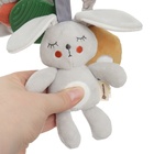 Подвеска - погремушка Крошка Я «Зайка Бонни», прорез, пищалка, шуршалка, на кроватку, коляску - Фото 13