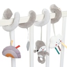 Растяжка на кроватку/коляску «Волчонок Тиша», с прорезывателем, Крошка Я - Фото 8