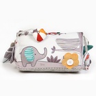 Развивающая игрушка Крошка Я «Подушечка Зверята», прорезыватель, погремушка, зеркало - Фото 8