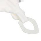 Комфортер - игрушка для сна новорожденных Крошка Я «Зайка Бонни», погремушка, прорезыватель, белый - Фото 12