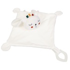 Комфортер - игрушка для сна новорожденных Крошка Я «Зайка Бонни», погремушка, прорезыватель, белый - Фото 10