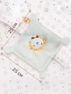 Комфортер - игрушка для сна новорожденных Крошка Я «Львенок Леон», погремушка, прорезыватель, серый - Фото 2