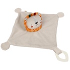 Комфортер - игрушка для сна новорожденных, Крошка Я «Львенок Леон», погремушка, прорезыватель, серый - Фото 6