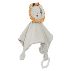 Комфортер - игрушка для сна новорожденных, Крошка Я «Львенок Леон», погремушка, прорезыватель, серый - Фото 8