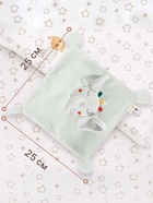 Комфортер - игрушка для сна новорожденных Крошка Я «Слоник Эли», погремушка, прорезыватель, серый - Фото 4