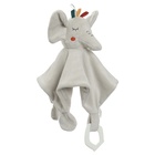 Комфортер - игрушка для сна новорожденных, Крошка Я «Слоник Эли», погремушка, прорезыватель, серый - Фото 8