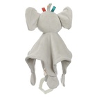 Комфортер - игрушка для сна новорожденных, Крошка Я «Слоник Эли», погремушка, прорезыватель, серый - Фото 9