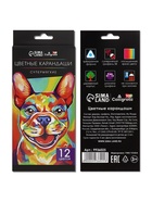 Карандаши Calligrata, 12 цветов, супермягкие, диаметр грифеля 3 мм - Фото 4