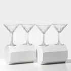 Бокалы для мартини Paşabahçe ESTRELLA, 210 мл, набор 4 шт., стекло, прозрачные - Фото 1