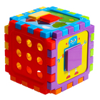Развивающий набор «Кубик с мозаикой» - Фото 6
