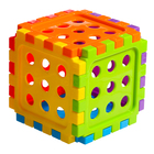Развивающий набор «Кубик с мозаикой» - фото 4441238