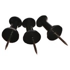 Кнопки силовые ErichKrause "Classic", 50 штук, черные, в коробке - фото 9633900