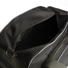 Сумка спортивная на молнии, с увеличением, 4 наружных кармана, длинный ремень, цвет хаки - фото 24484432