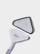 Щётка для окон, телескопическая ручка 47(80.5) см, поролон, две насадки из микрофибры с держателем 11.5×6.5 см - Фото 14