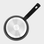 Сковорода Доляна «Первый дом», d=18 см, антипригарное покрытие, индукция, алюминий, чёрная - Фото 7