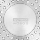 Сковорода Доляна «Первый дом», d=20 см, антипригарное покрытие, индукция, алюминий, чёрная - Фото 8