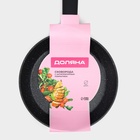 Сковорода Доляна «Первый дом», d=20 см, антипригарное покрытие, индукция, алюминий, чёрная - Фото 9