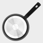 Сковорода Доляна «Первый дом», d=22 см, кованый алюминий, антипригарное покрытие, индукция, чёрная - Фото 7