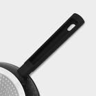 Сковорода Доляна «Первый дом», d=26 см, кованый алюминий, антипригарное покрытие, индукция, чёрная - Фото 5