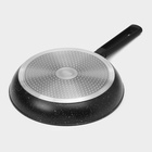 Сковорода Доляна «Первый дом», d=26 см, кованый алюминий, антипригарное покрытие, индукция, чёрная - Фото 6