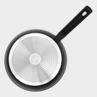 Сковорода Доляна «Первый дом», d=26 см, кованый алюминий, антипригарное покрытие, индукция, чёрная - Фото 7