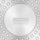 Сковорода Доляна «Первый дом», d=28 см, кованый алюминий, антипригарное покрытие, индукция, чёрная - Фото 8
