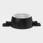 Кастрюля Доляна «Первый дом», 2.5 л, d=20 см, с крышкой, антипригарное покрытие, индукция, алюминий, чёрная - Фото 8