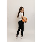 Брюки спортивные для девочек Isee, рост 122-128 см, цвет чёрный - Фото 14