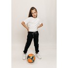 Брюки спортивные для девочек Isee, рост 122-128 см, цвет чёрный - Фото 9