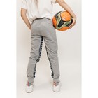 Брюки спортивные для девочек Isee, рост 122-128 см, цвет серый - Фото 8