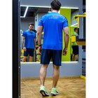 Футболка спортивная мужской Isee, размер 46, цвет синий - Фото 4